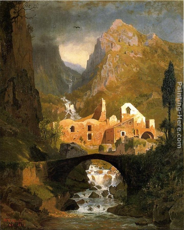 William Stanley Haseltine Valle dei Molini - Amalfi